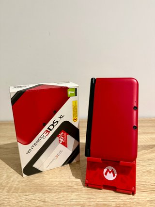 Nintendo 3DS XL Roja y Negra