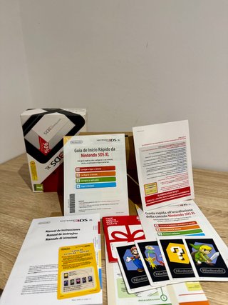 Nintendo 3DS XL Roja y Negra