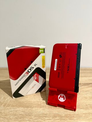 Nintendo 3DS XL Roja y Negra