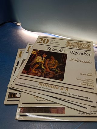 11 dischi, LP, vinili, SARPE. I TESORI DELLA MUSICA CLASSICA