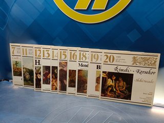 11 dischi, LP, vinili, SARPE. I TESORI DELLA MUSICA CLASSICA