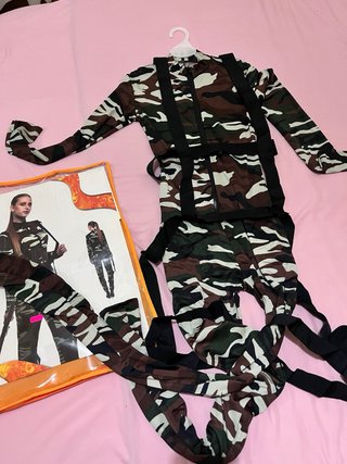 Disfraz militar camuflaje talla S