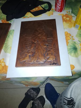 Cuadro de cobre diseño antiguo