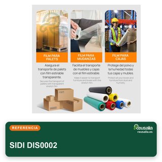 SIDI Film Estirable Verde 50cm x 300m