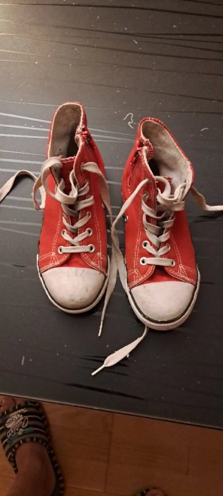 Zapatillas Rojas Estilo Casual