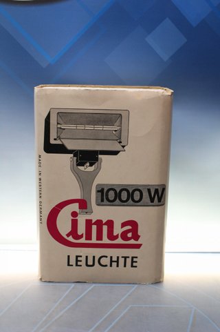 Foco, antorcha para cámara de video vintage Cima.