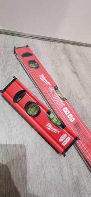 Set de 2 Niveles de Burbuja Milwaukee