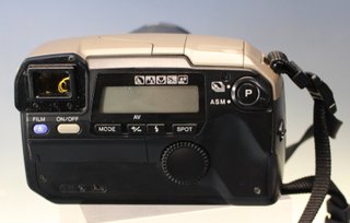 Cámara fotográfica analógica Minolta Vectis S-1. Película APS.