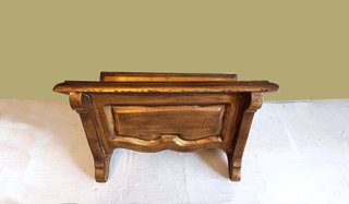 Atril de mesa de madera estilo barroco