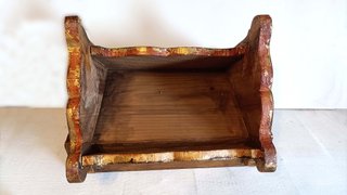 Atril de mesa de madera estilo barroco