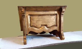 Atril de mesa de madera estilo barroco