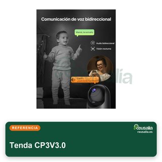 Tenda Cámara WiFi Vigilancia Interior 2K CP3V3.0