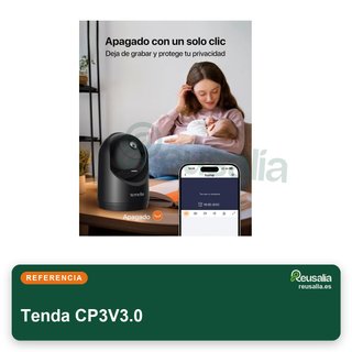 Tenda Cámara WiFi Vigilancia Interior 2K CP3V3.0