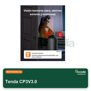 Tenda Cámara WiFi Vigilancia Interior 2K CP3V3.0