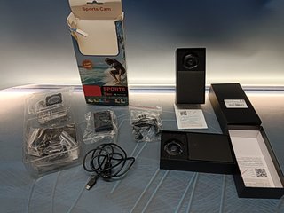 Sports Cam + dos HD smart life camera