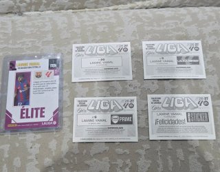 Lote Cromos Lamine Yamal - LaLiga, Prime, Elite