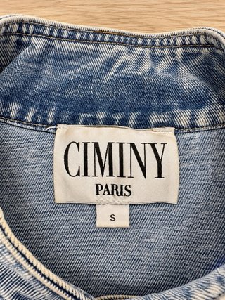 Cazadora Vaquera Oversize CIMINY PARIS S