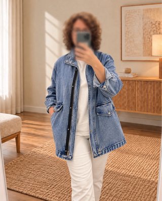 Cazadora Vaquera Oversize CIMINY PARIS S