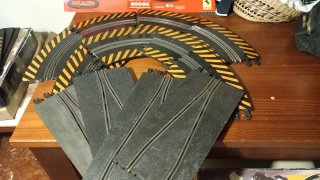 Scalextric Doble Set Curvas Superdeslizante