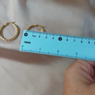 Pendientes de Aro Labrados Vintage