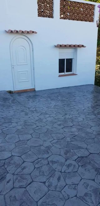 Hormigón impreso para exteriores