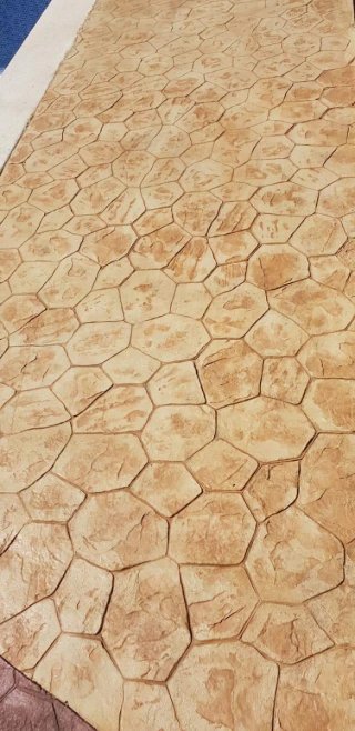 Hormigón impreso para exteriores