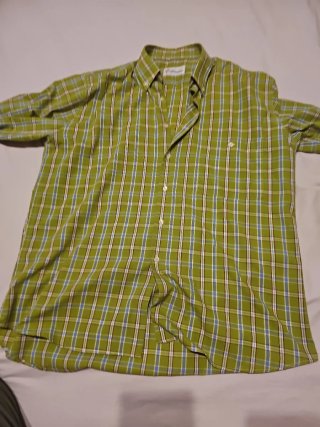 Camisa PETER LONDON cuadros PETER LONDON verde L