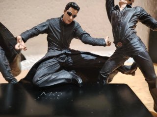 Set de 3 Figuras Neo Matrix
