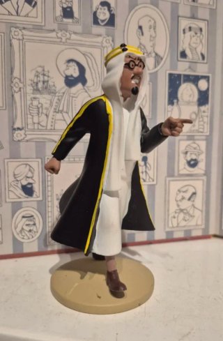 Figura Tintín - Mohammed Ben Kalish Ezab