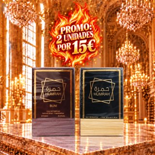 2 Perfumes Árabes Humrah 100ml