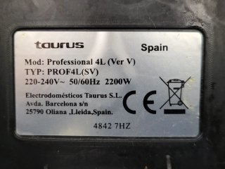 2 Freidoras Taurus