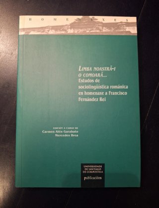 3 libros filología gallega USC – Col. Homenaxes