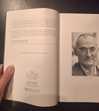 3 libros filología gallega USC – Col. Homenaxes