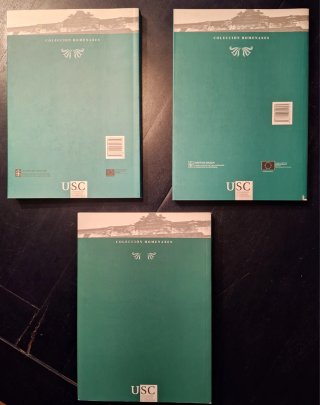 3 libros filología gallega USC – Col. Homenaxes