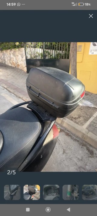 Aprilia Atlantic Maxi Scooter Negra último precio