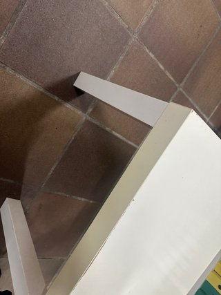 Mesita auxiliar blanca Ikea