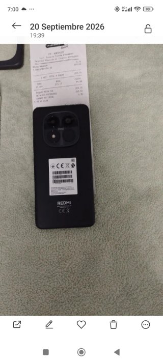 Xiaomi Redmi Note 15 Pro 256GB.venta en mano