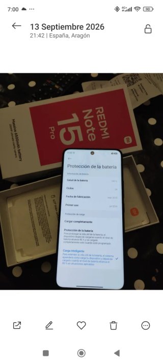 Xiaomi Redmi Note 15 Pro 256GB.venta en mano