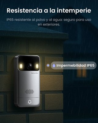 SWITCHBOT VideoTimbre 2K Solar Monitor 4.3'' WiFi