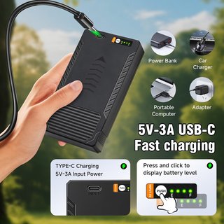 CITYORK 2 Batería LIT22 Pro 8500mAh Spypoint USB-C