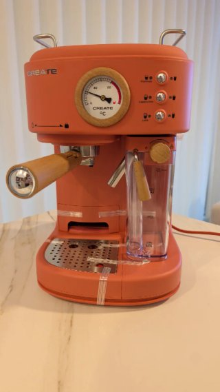 Cafetera Create Thera Retro Pro Naranja