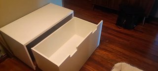 Banco con Almacenaje Ikea Blanco
