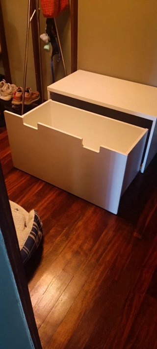 Banco con Almacenaje Ikea Blanco