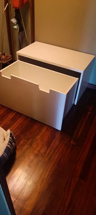 Banco con Almacenaje Ikea Blanco