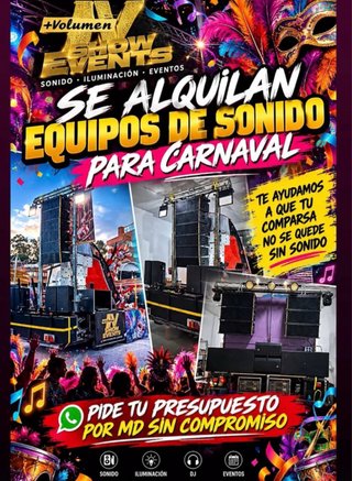 Alquiler de Equipos de Sonido e Iluminación