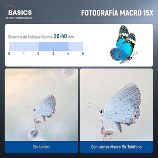 NEEWER BASICS LS-67 2en1 Objetivos Cámara Móvil