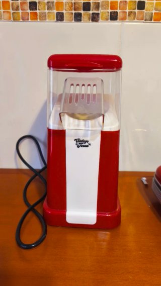 Máquina de Palomitas Vintage Roja