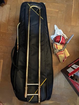 Trombón de Vara con Transpositor