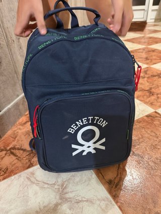 Mochila Benetton Azul