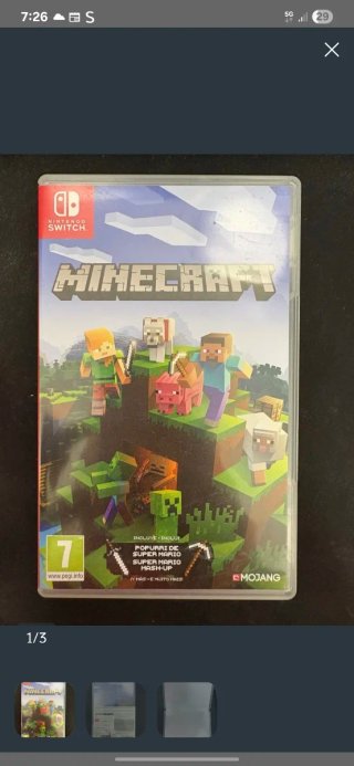 Caja Minecraft Nintendo Switch